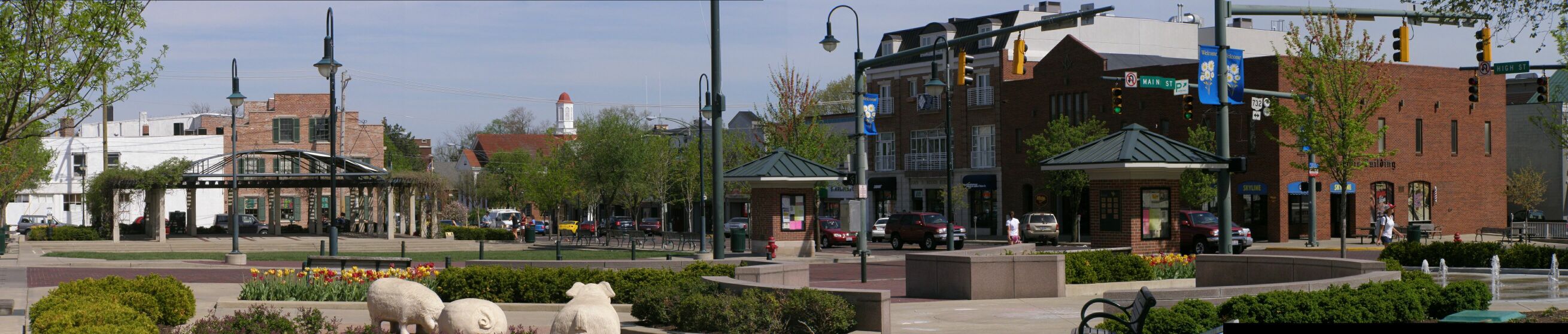 Photo of uptown Oxford, OH